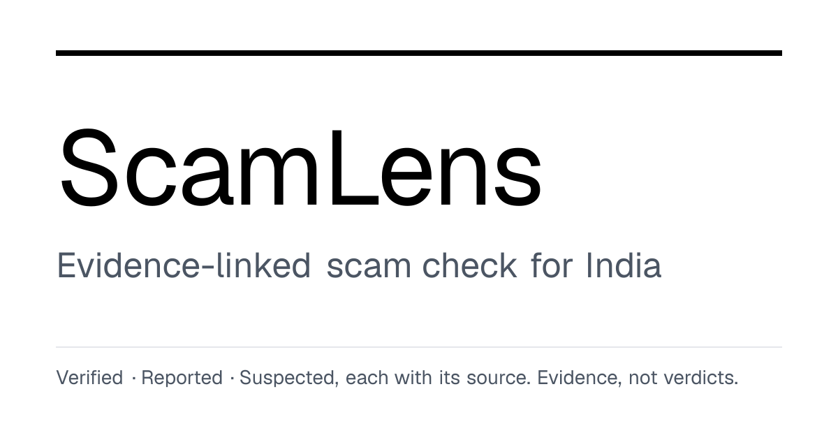 ScamLens